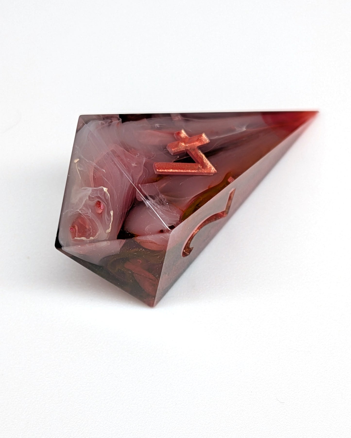 Crimson Nebula Dice - Large 7-piece set