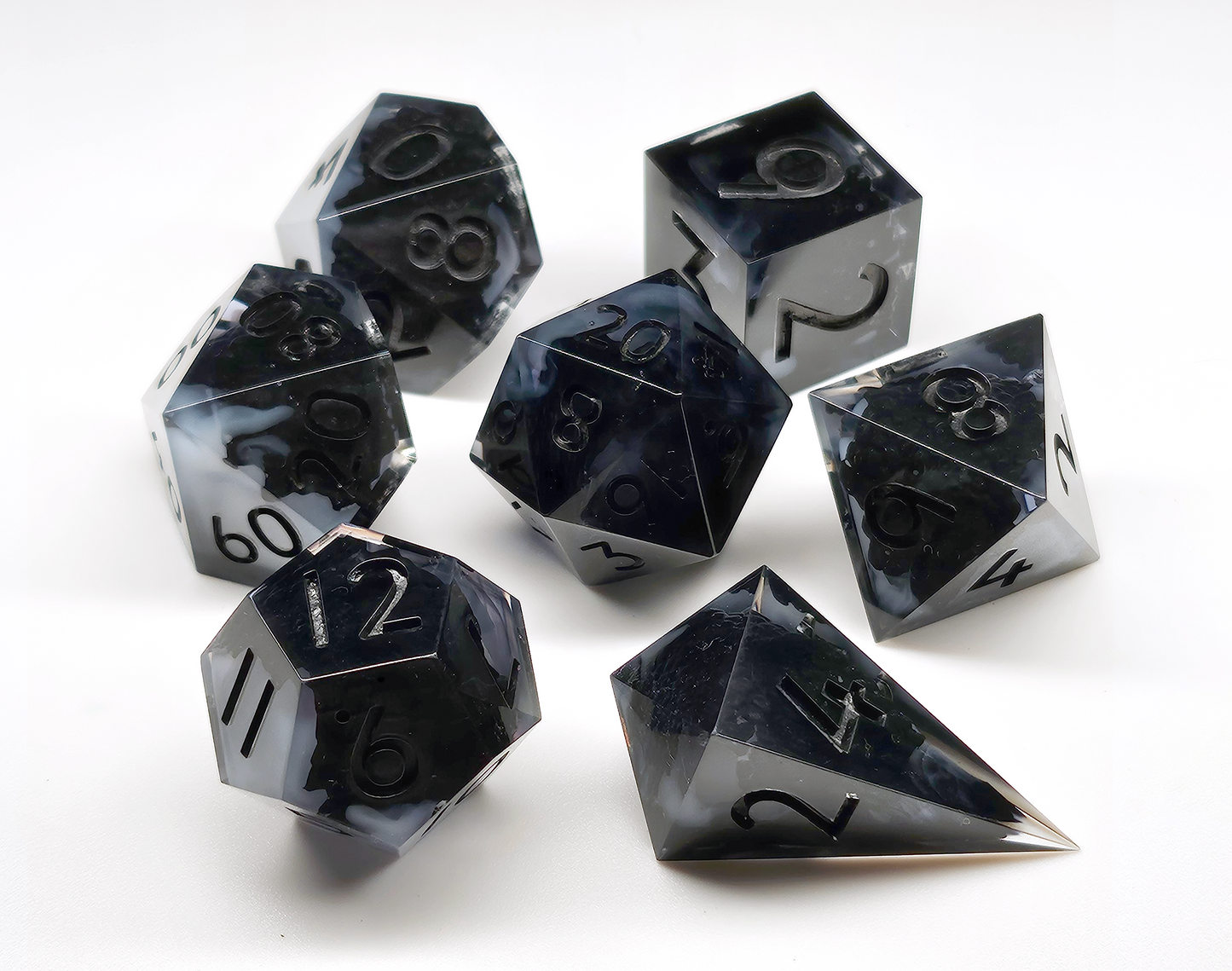 Caliginous Thalrion Dragon Set - Large 7-piece set