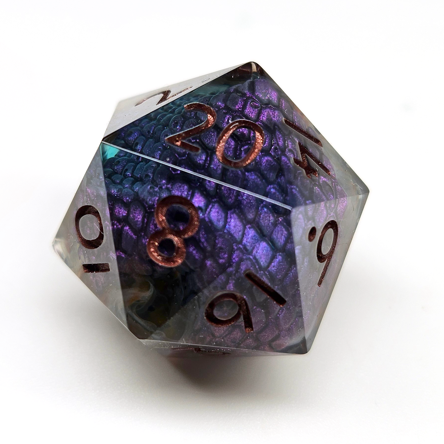 Soulforged Zarokar Dragon D20 - Larger than standard