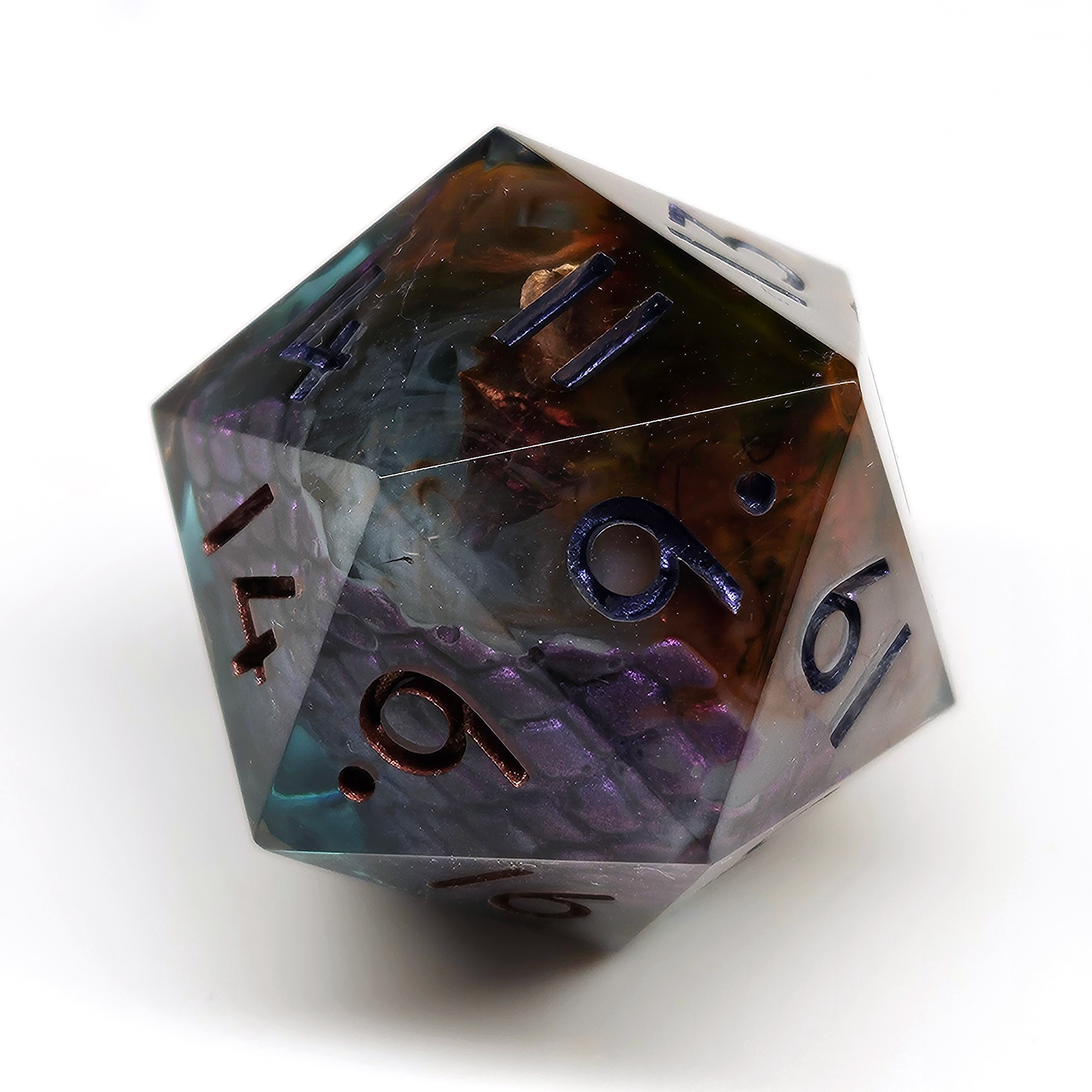 Soulforged Zarokar Dragon D20 - Larger than standard