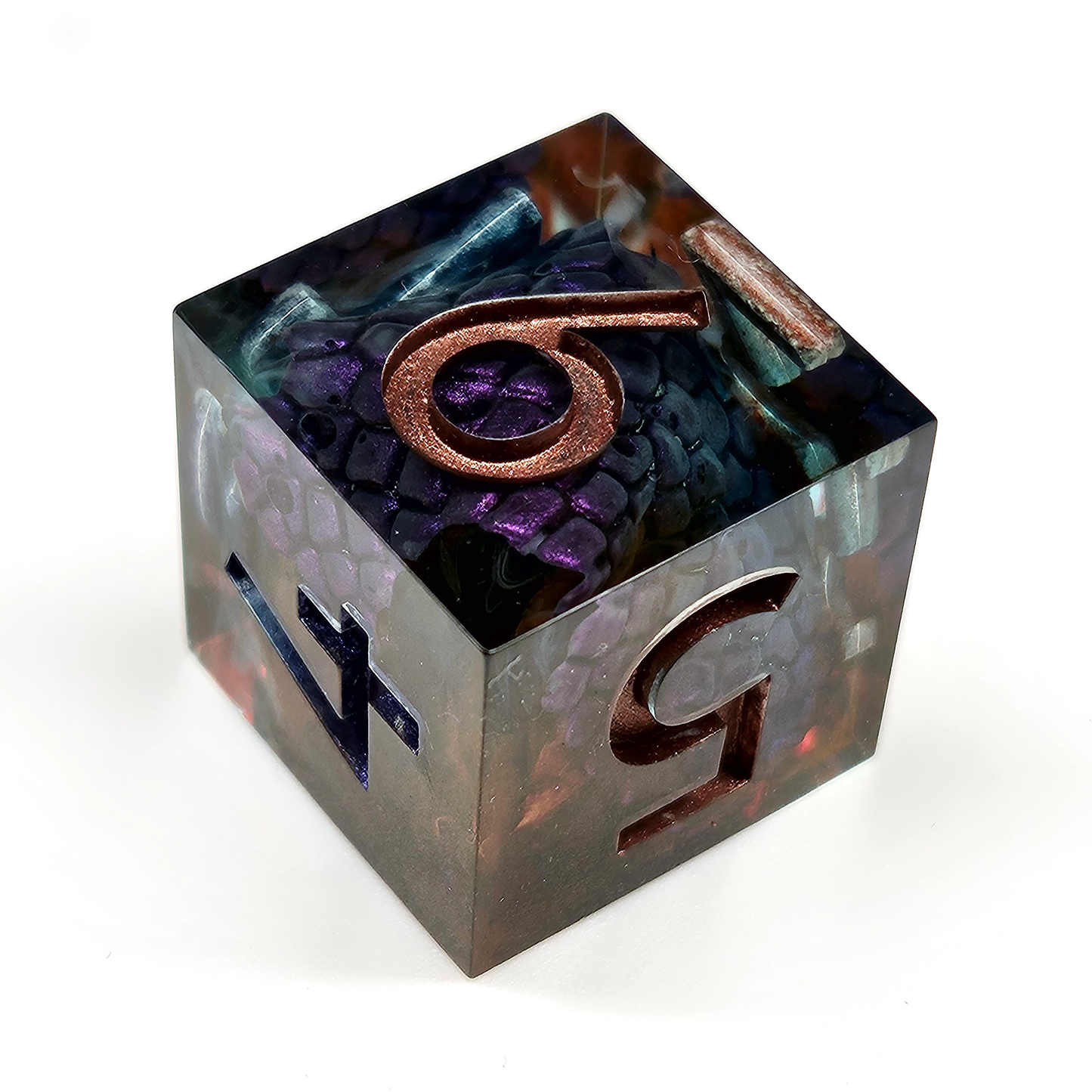 Soulforged Zarokar Dragon D6 - Larger than standard
