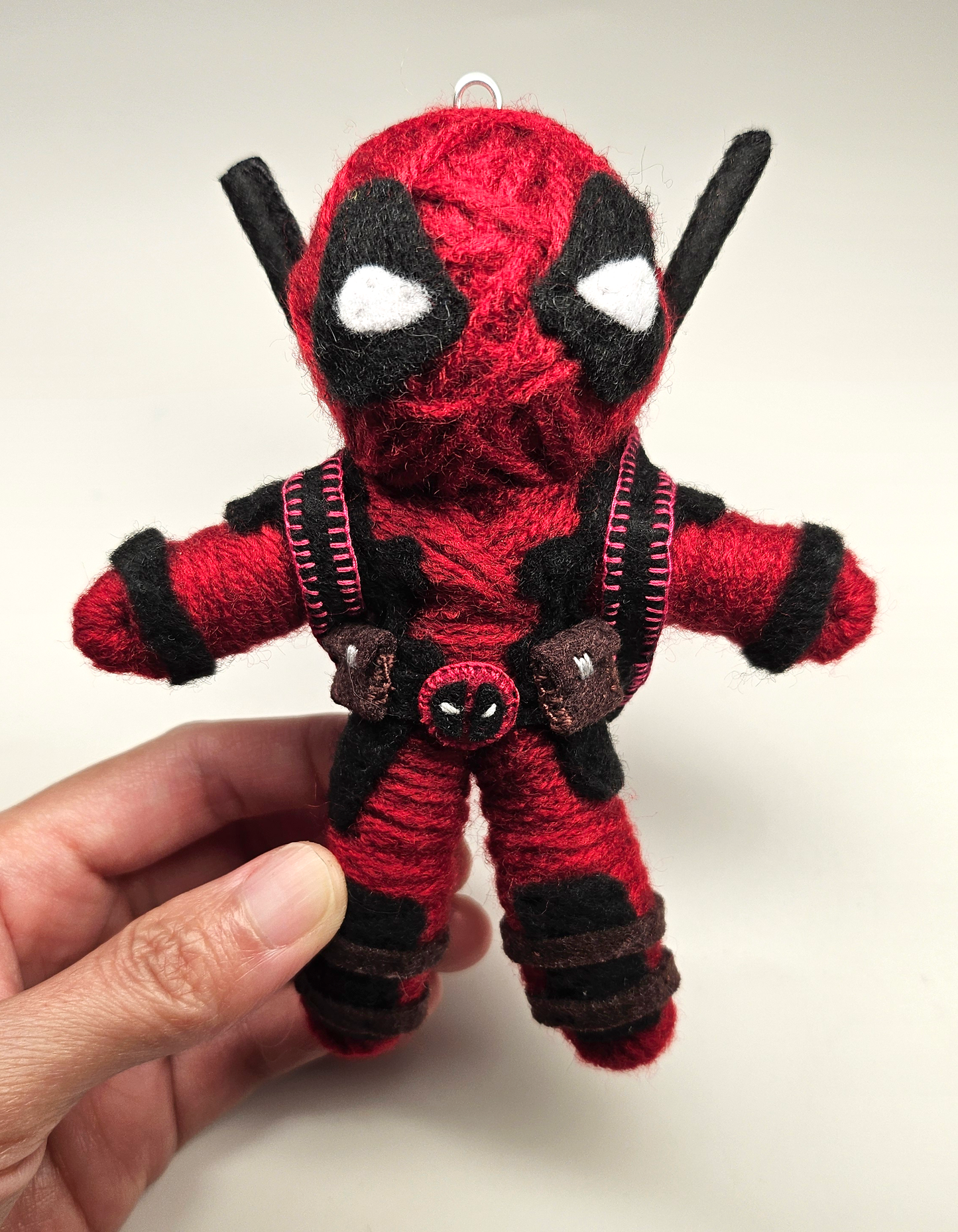 Deadpool Yarn Doll