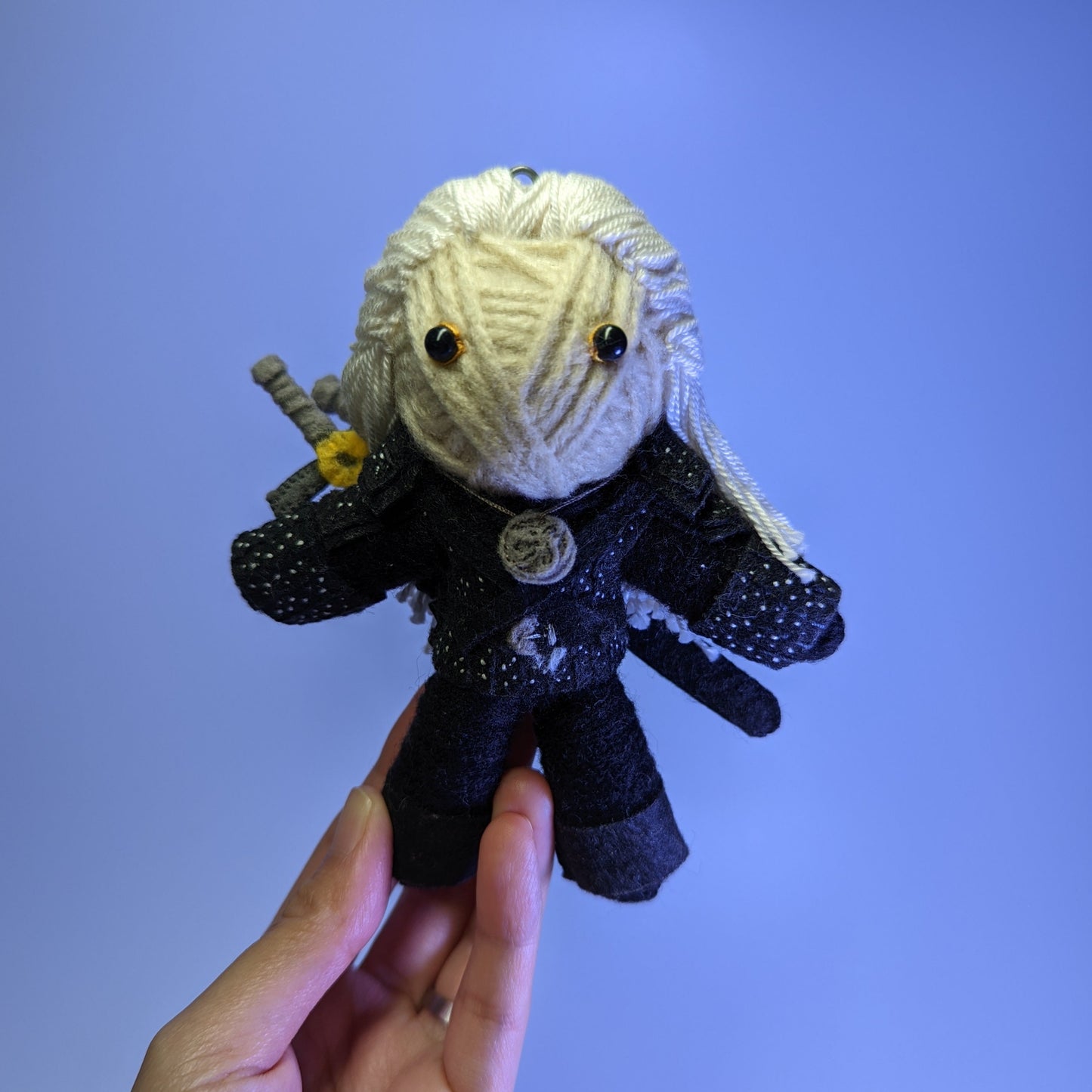 Witcher Yarn Doll
