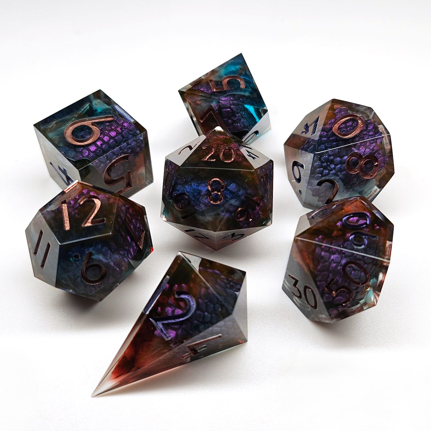 Soulforged Zarokar Dragon Set - Large 7-piece set
