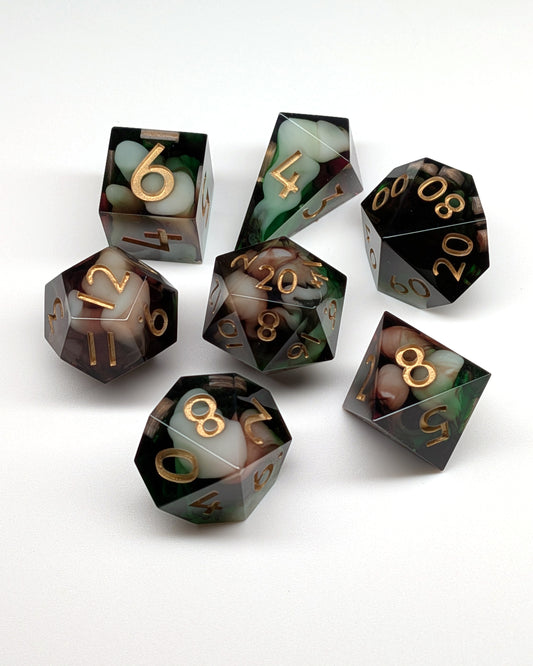 Witch's Bane - Large 7-piece dice set