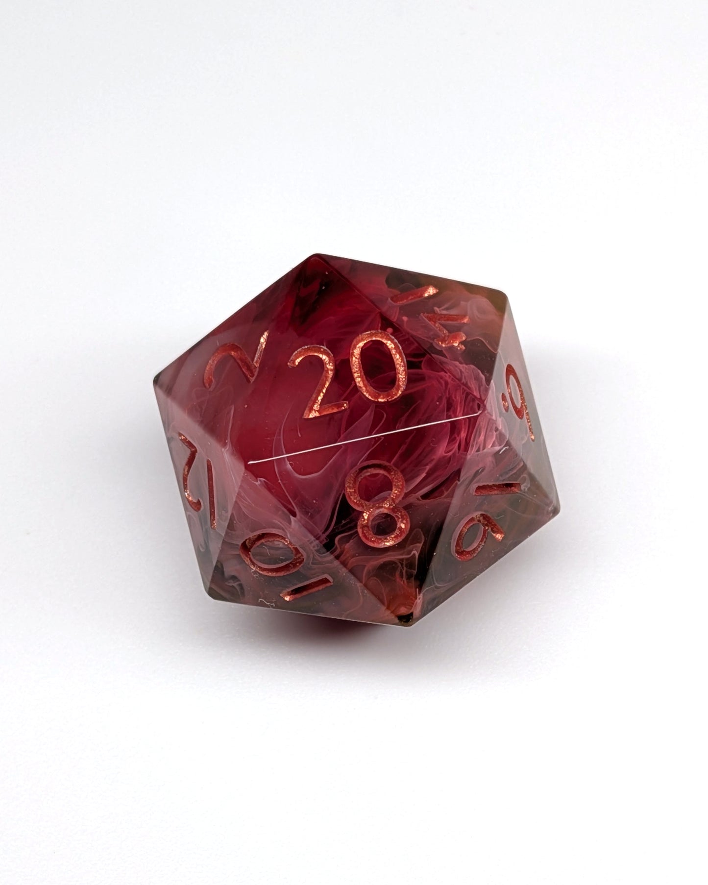 Crimson Nebula Dice - Large 7-piece set
