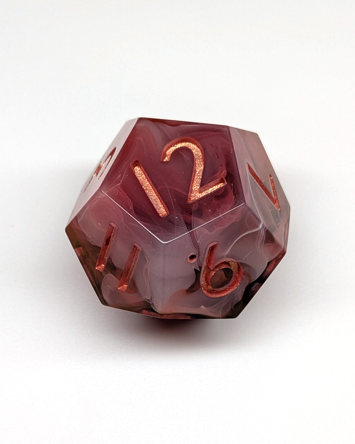 Crimson Nebula Dice - Large 7-piece set