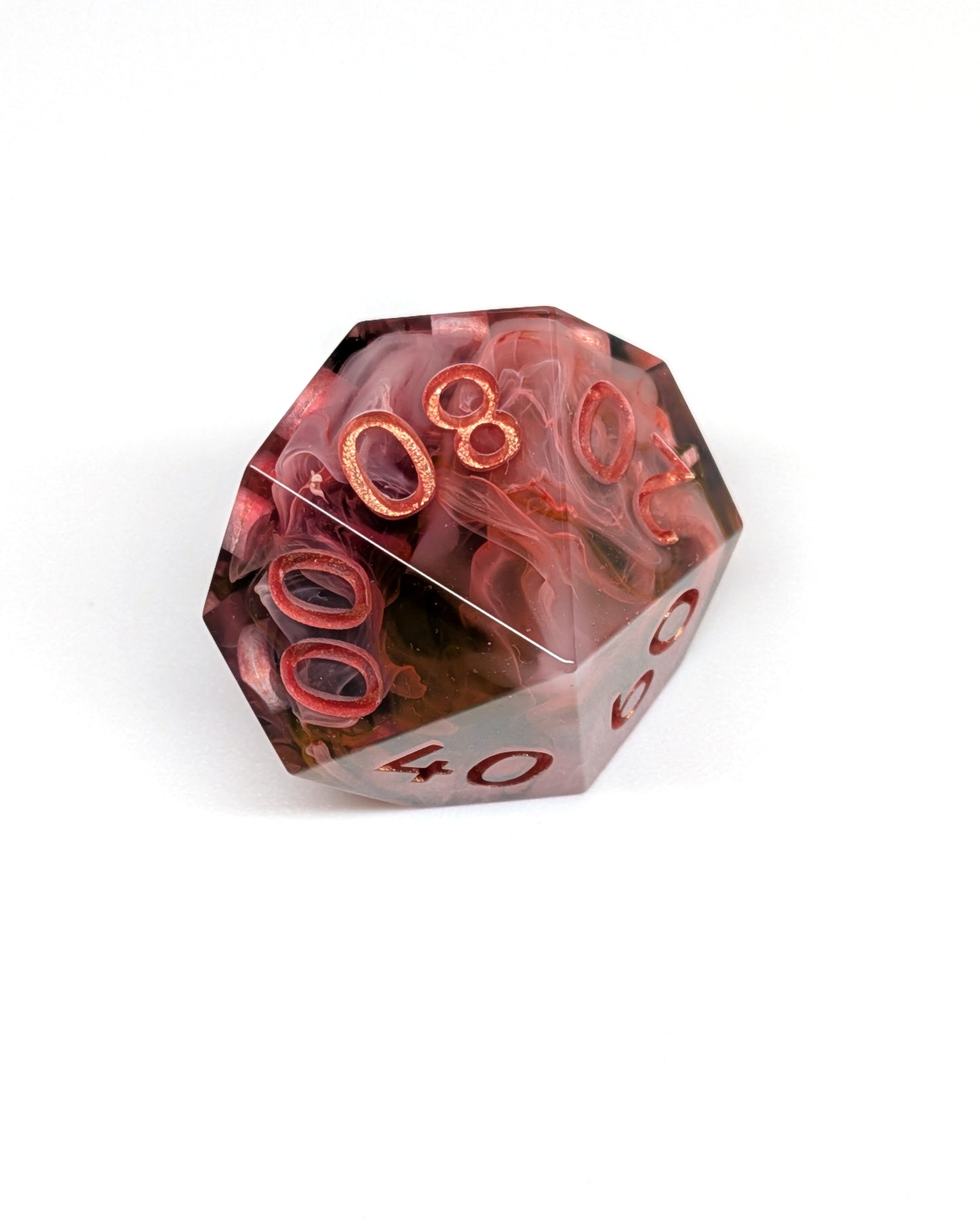Crimson Nebula Dice - Large 7-piece set