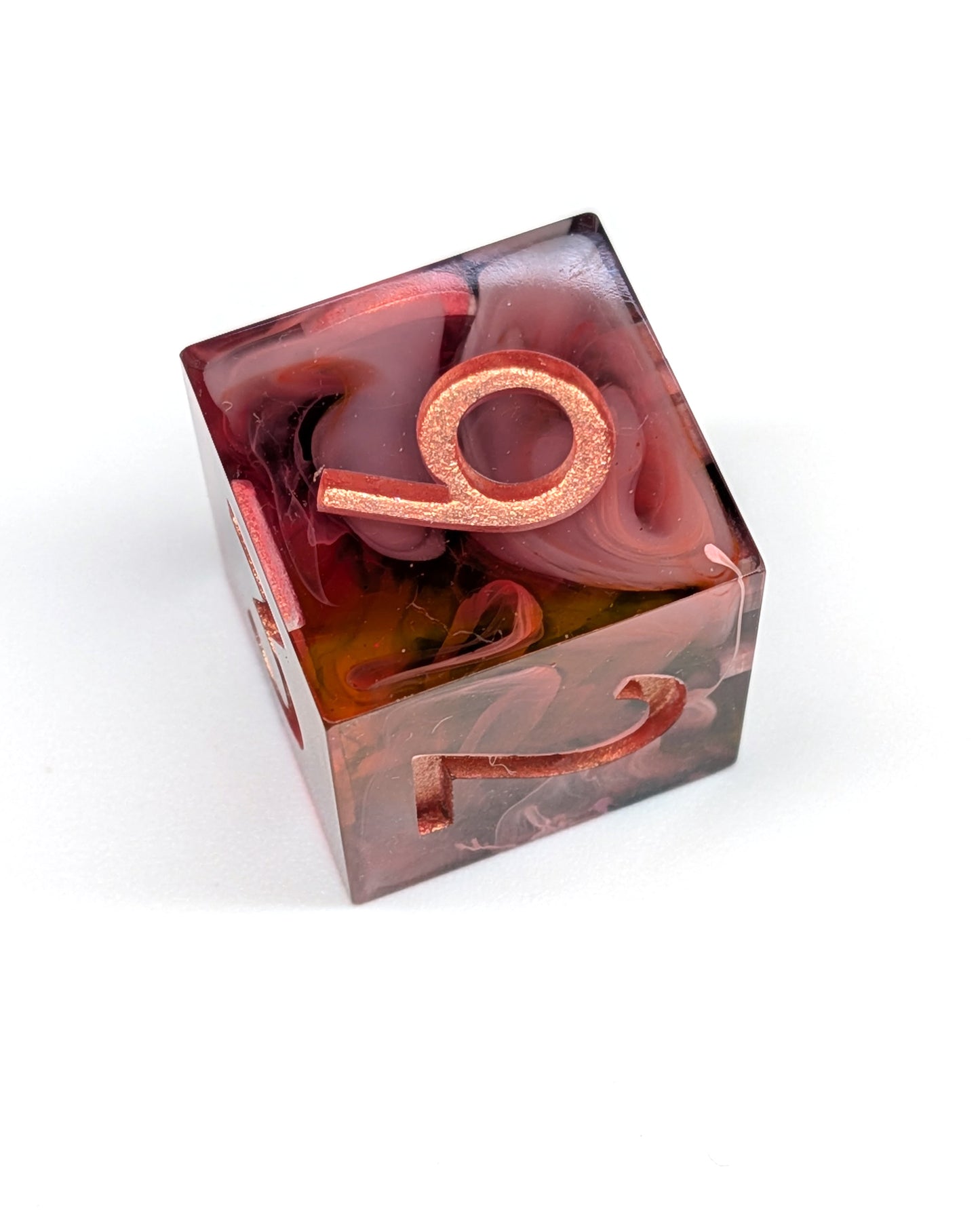 Crimson Nebula Dice - Large 7-piece set