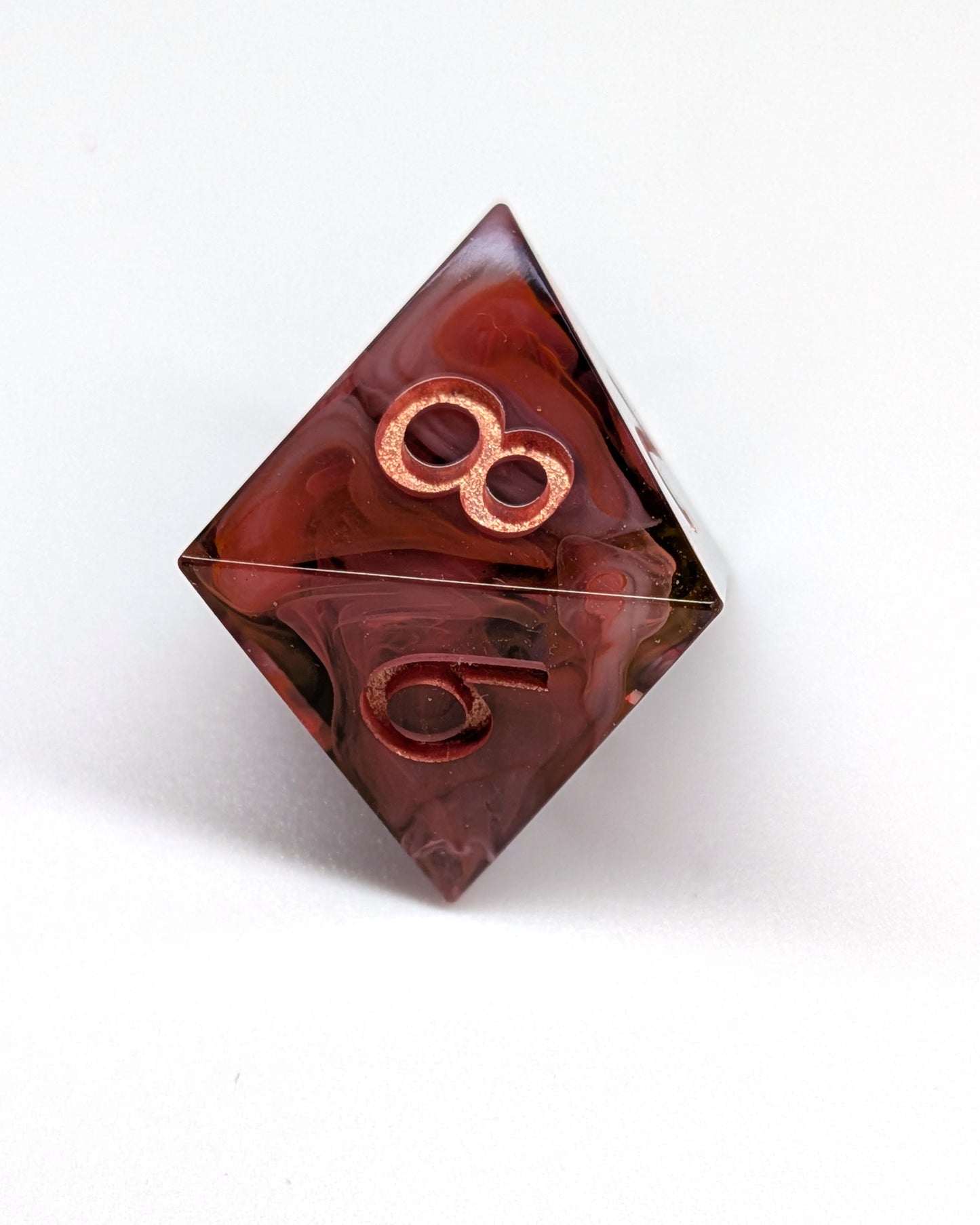 Crimson Nebula Dice - Large 7-piece set
